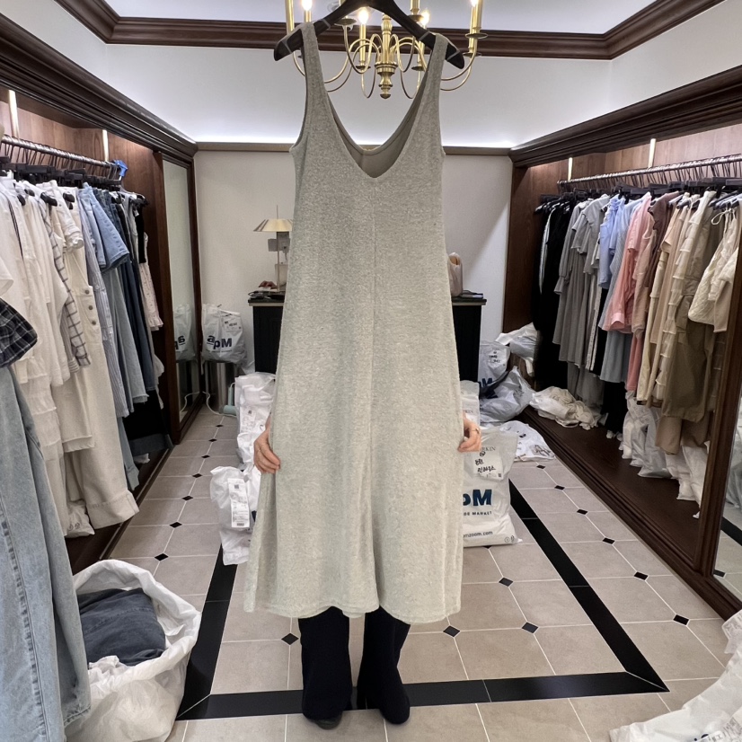 VIRKIN韓國㊣直郵東大門代購女裝新品時尚人氣休閑熱賣連衣裙VIRKIN連衣裙圖色2