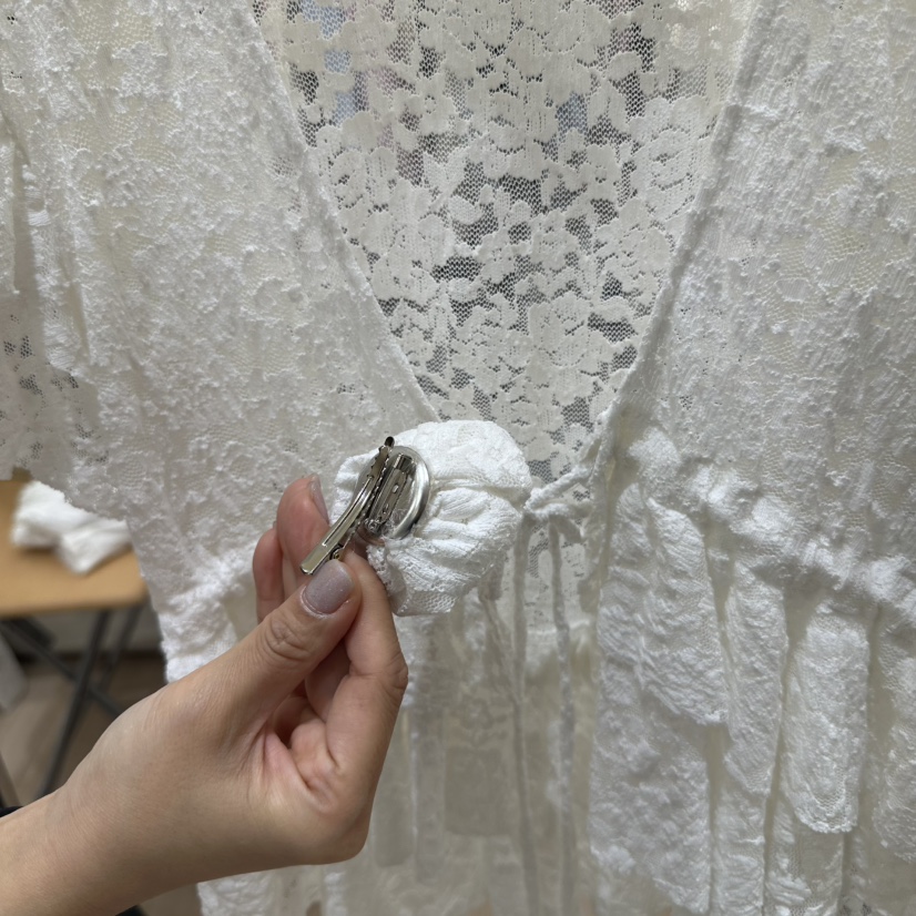 HANSUNGHYUN韓國直郵㊣東大門實拍女裝新款25春夏襯衫蕾絲衫HANSUNGHYUN襯衫/蕾絲衫
