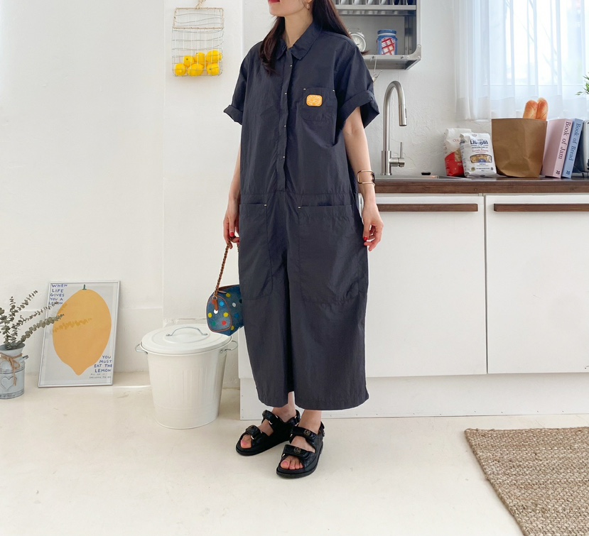 YESFREE韓國㊣直郵東大門代購女裝新款推薦時尚熱賣休閑連體褲YESFREE連體褲