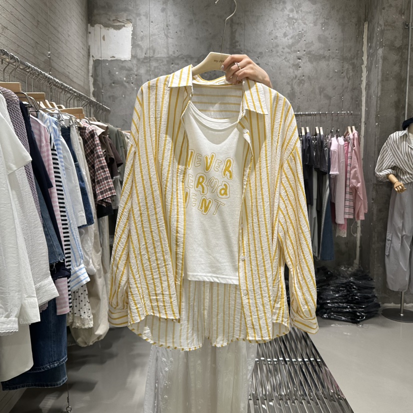 JUNI韓國直郵㊣東大門實拍女裝新品推薦人氣休閑套裝兩件套my juni套裝圖色2