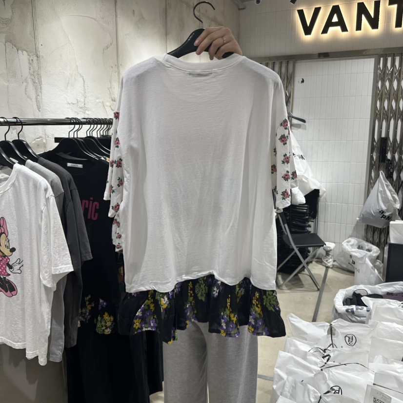VANTA直郵韓國代購㊣女裝新款25春夏熱賣人氣時尚推薦休閑T恤VANTAT恤