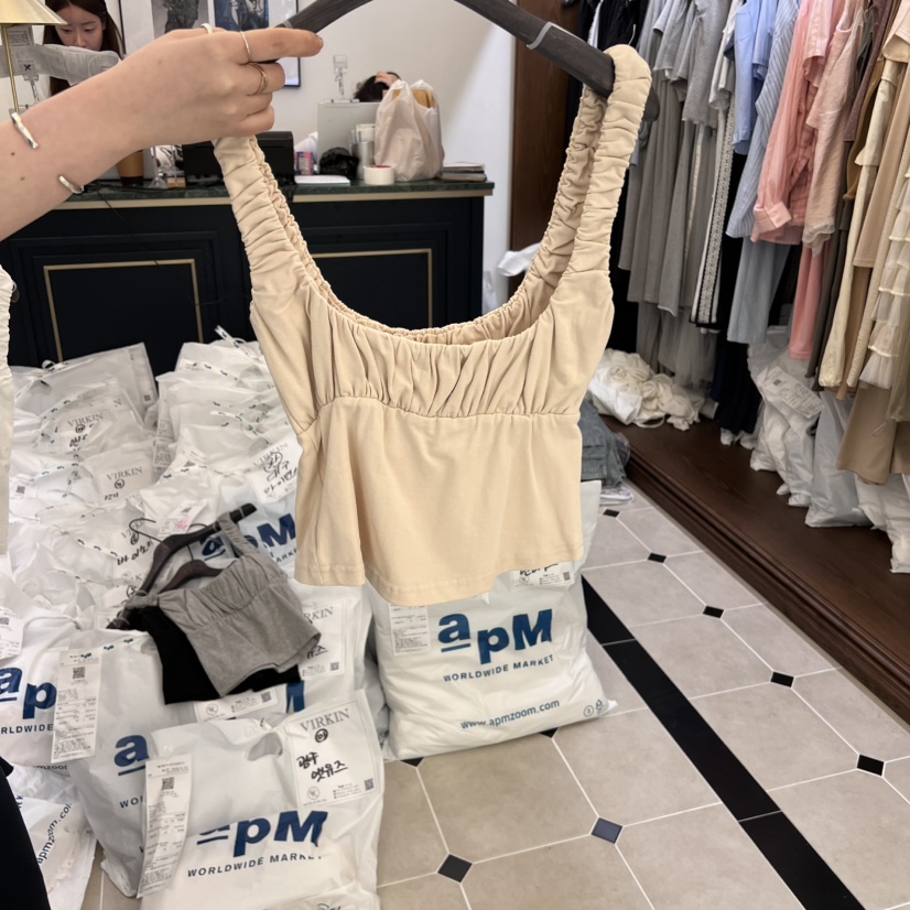 VIRKIN韓國㊣直郵東大門代購女裝新品25春夏熱賣推薦吊帶背心VIRKIN吊帶/背心