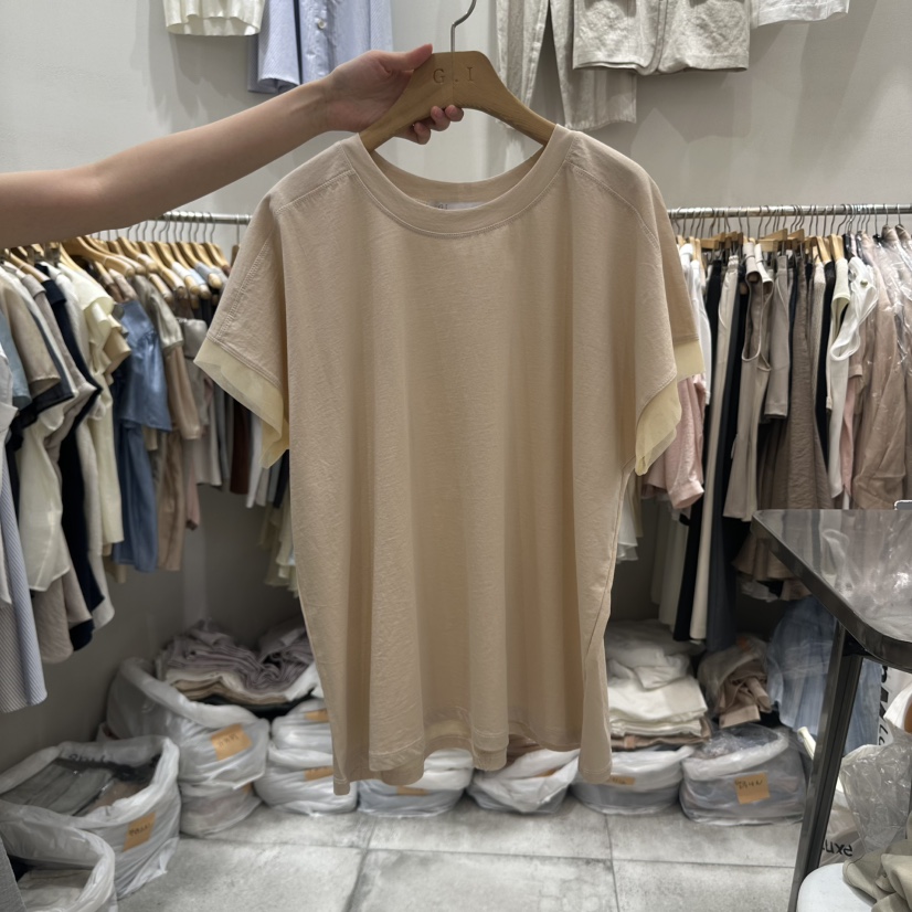 G.I-L韓國㊣直郵東大門代購女裝新品時尚熱賣25春夏人氣T恤G.I-LT恤圖色3