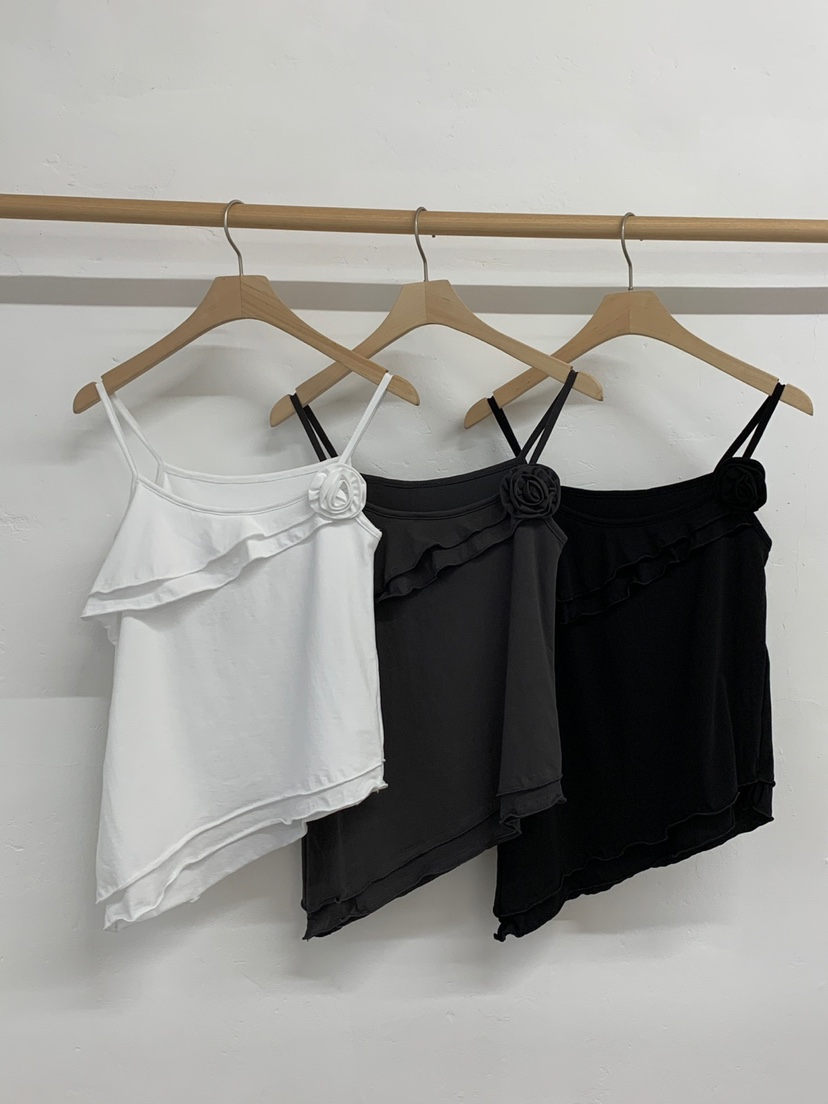 MORE THAN-P韓國㊣直郵東大門代購女裝新款25春夏吊帶背心MORE THAN吊帶/背心