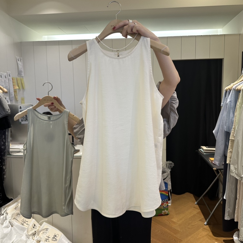 ARC直郵韓國代購㊣女裝新品人氣熱賣時尚推薦休閑25春夏吊帶背心ARC EN CIEL吊帶/背心圖色2