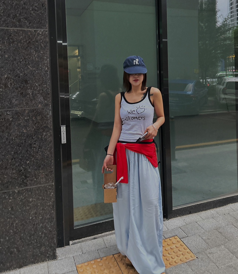ARSERA韓國㊣直郵東大門代購女裝新品25春夏時尚休閑吊帶背心ARSERA吊帶/背心