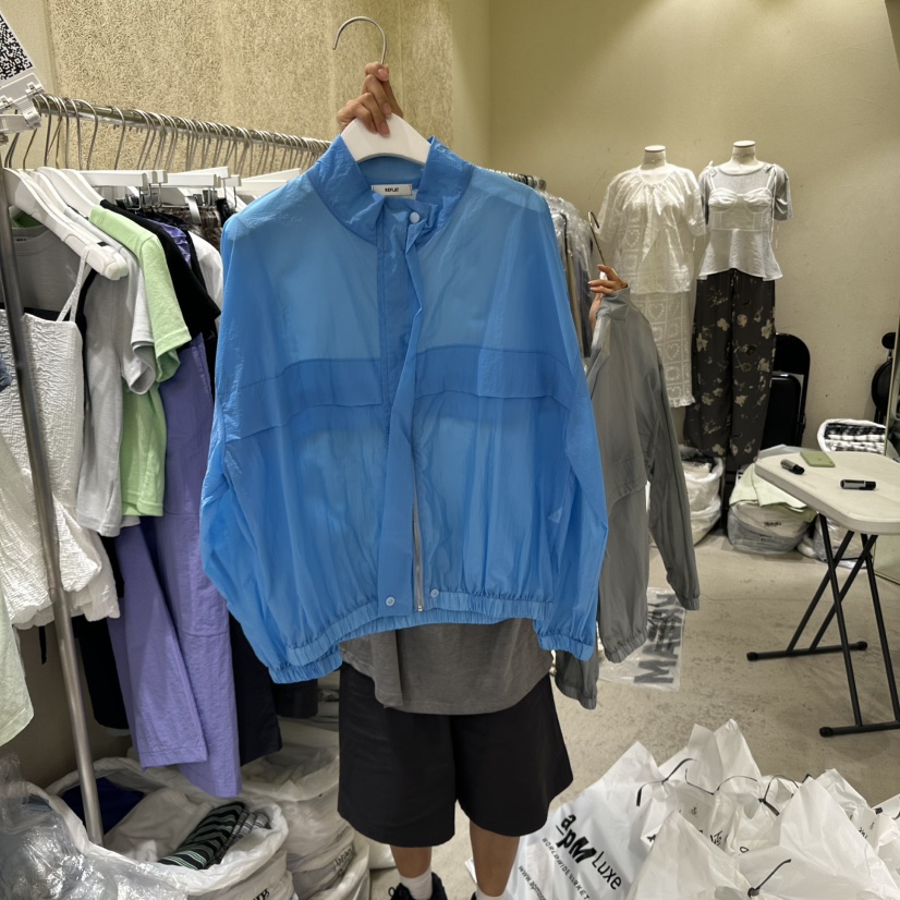 REFLAT韓國直郵㊣東大門實拍女裝新品休閑時尚25春夏人氣夾克REFLAT夾克圖色2