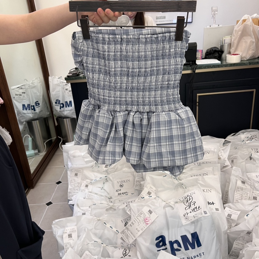 VIRKIN東大門直郵女裝新品熱賣時尚職業休閑25春夏吊帶背心VIRKIN吊帶/背心
