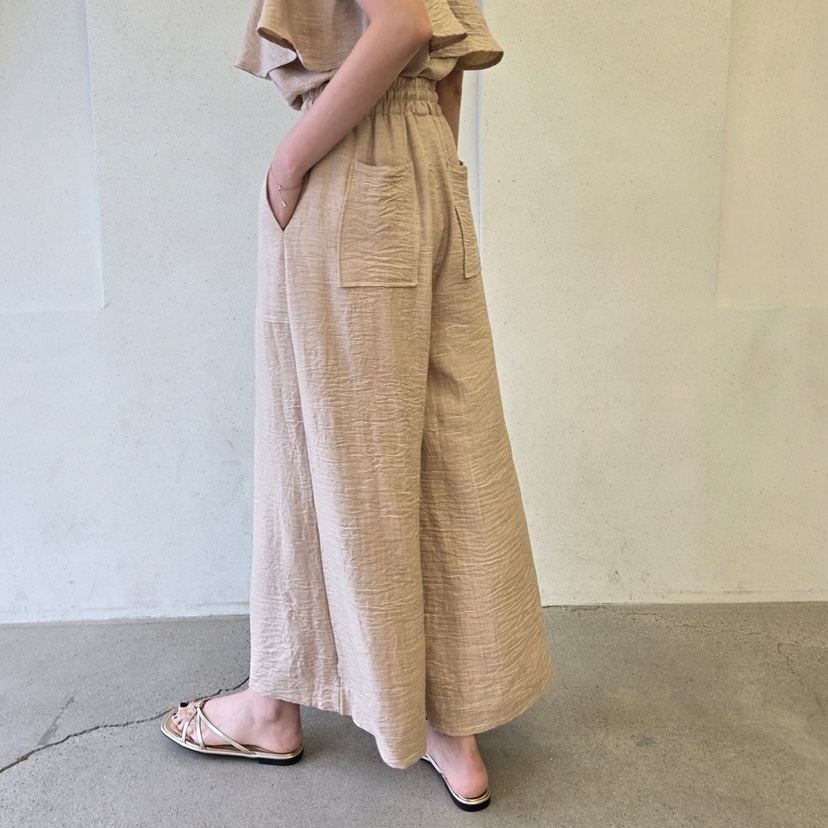 LA BLOOM東大門直郵女士新品25春夏熱賣人氣推薦真品休閑褲La Bloom休閑褲