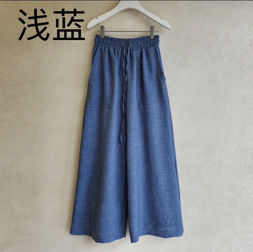 LA BLOOM東大門直郵女士新品25春夏熱賣人氣推薦真品休閑褲La Bloom休閑褲圖色2