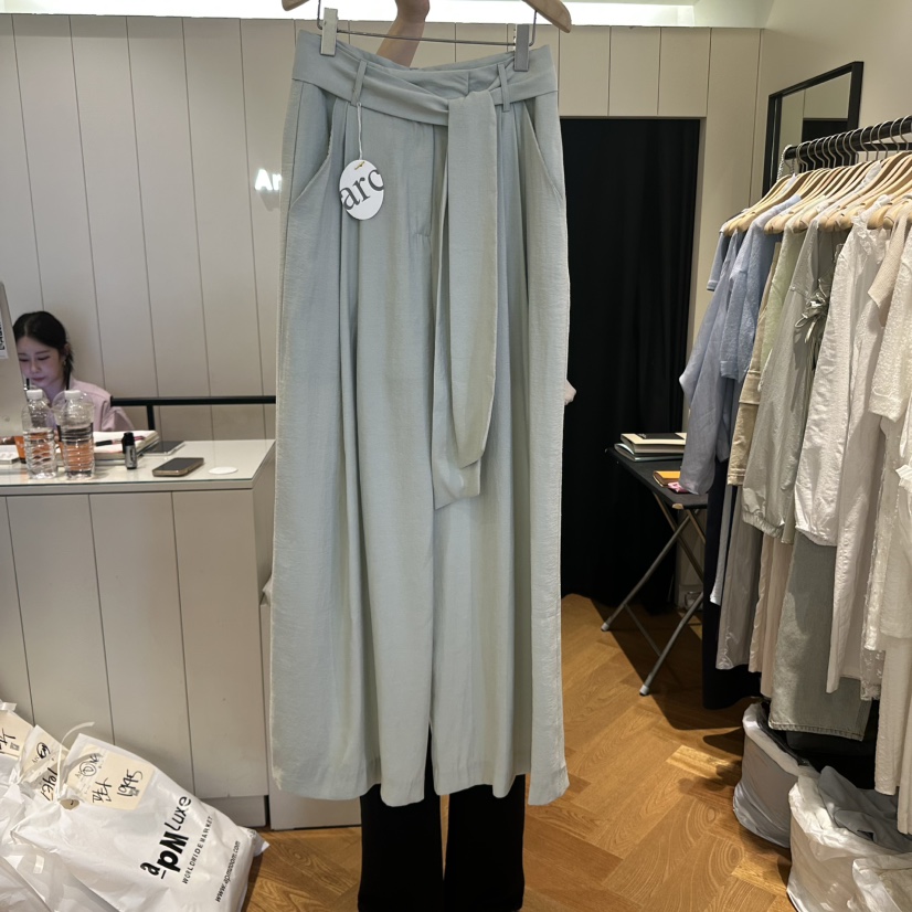 ARC韓國直郵女裝新款人氣推薦25春夏時尚熱賣真品休閑休閑褲ARC EN CIEL休閑褲圖色2