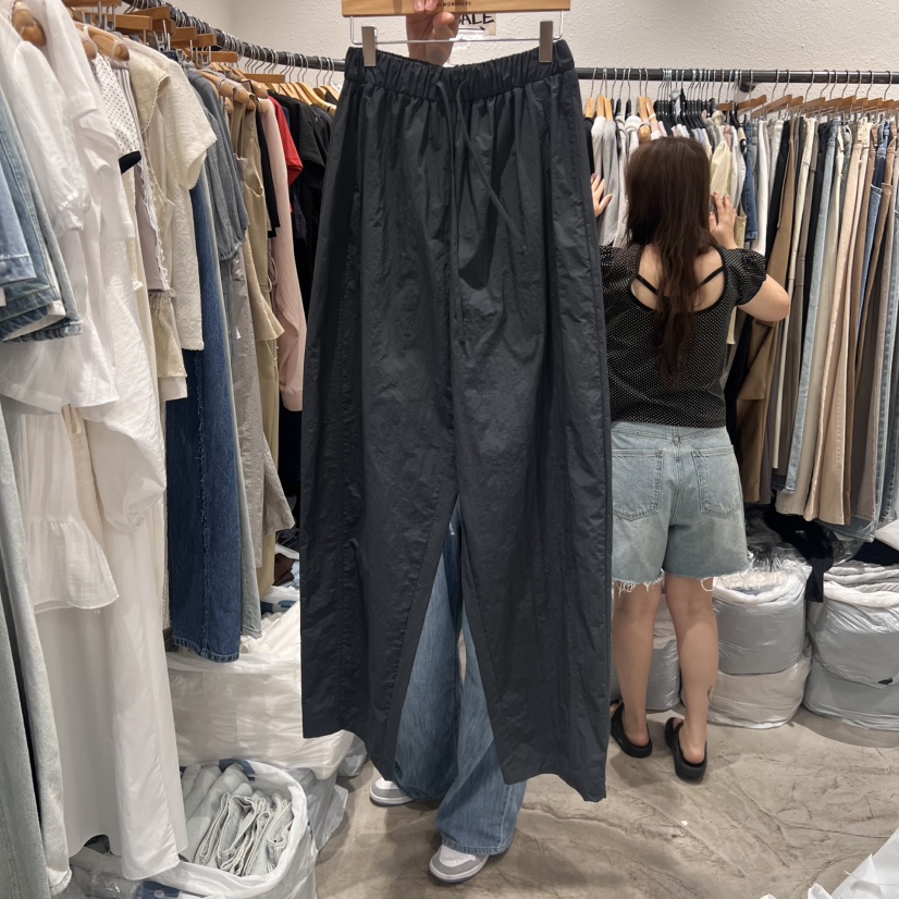 ALMOND PEPE東大門代購女裝新款25春夏休閑職業真品休閑褲ALMOND PEPE休閑褲