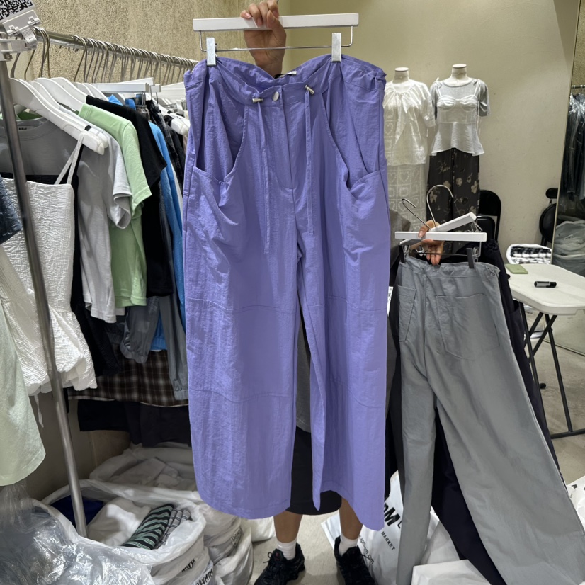 REFLAT韓國代購女裝新款職業推薦25春夏時尚真品熱賣休閑褲REFLAT休閑褲圖色2