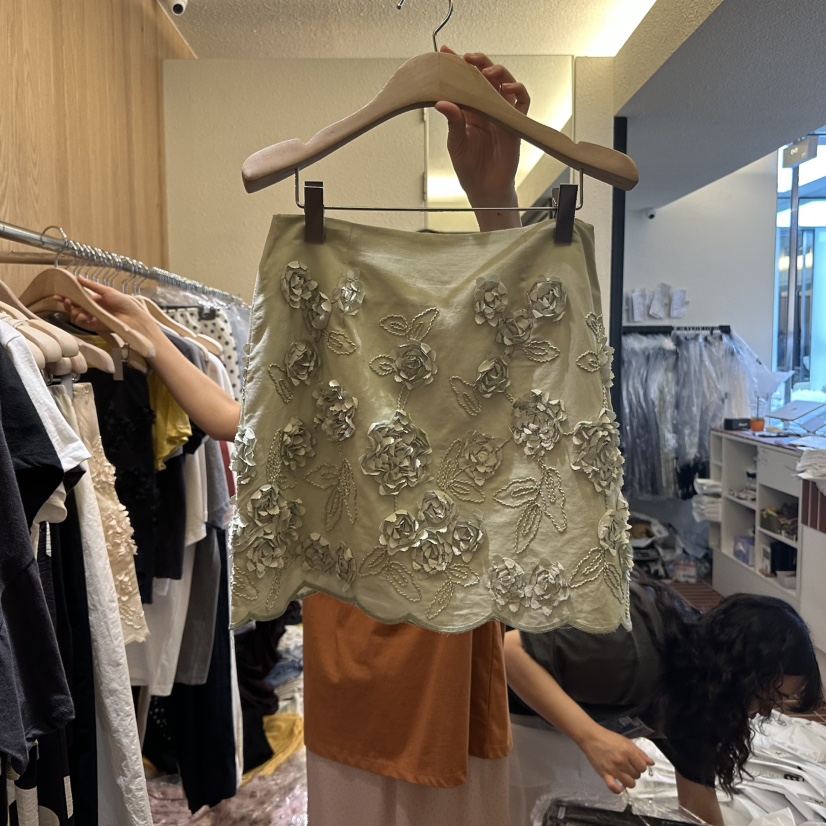 CHOI-L韓國直郵女裝新品人氣25春夏推薦職業時尚熱賣真品短裙CHOI短裙圖色2