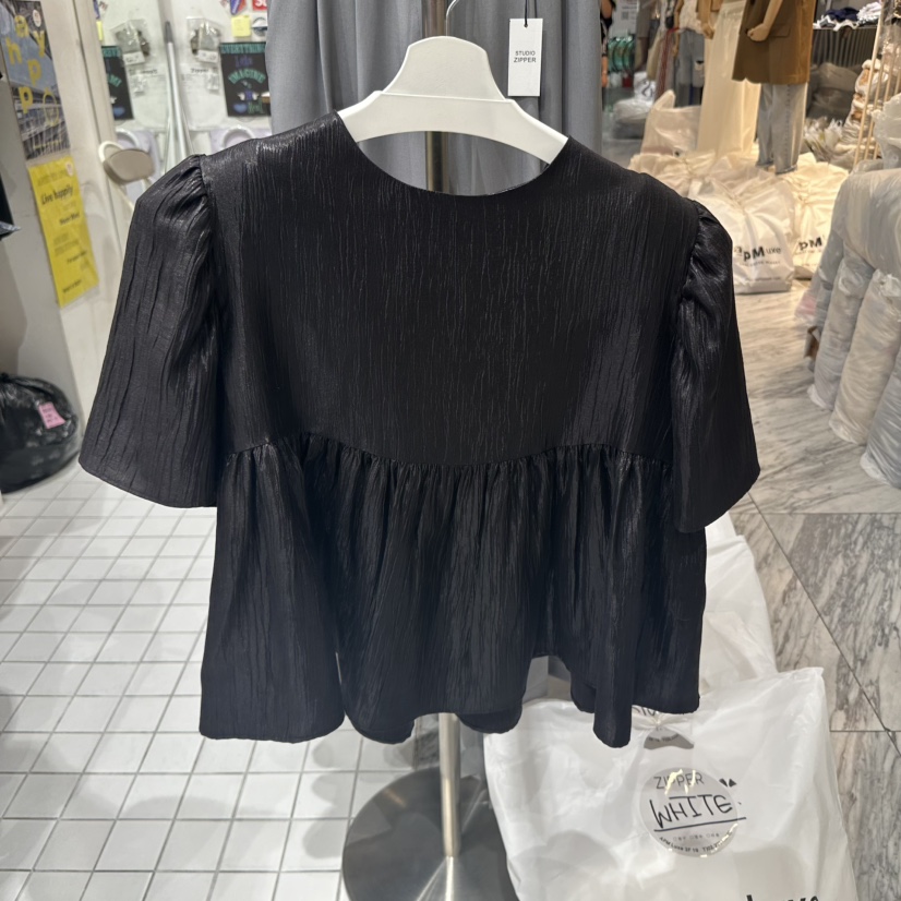 ZIPPER東大門代購女士新品職業時尚休閑熱賣人氣襯衫蕾絲衫ZIPPER襯衫/蕾絲衫圖色3