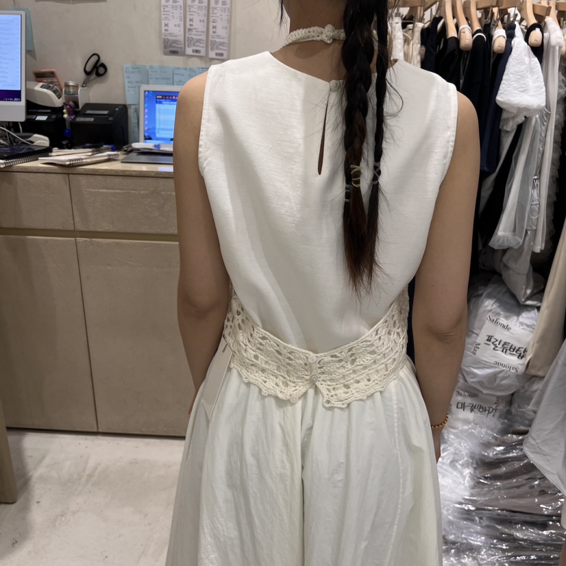 SALONDEMAG東大門代購女士新品推薦休閑人氣職業吊帶背心手工SALONDEMAG吊帶/背心