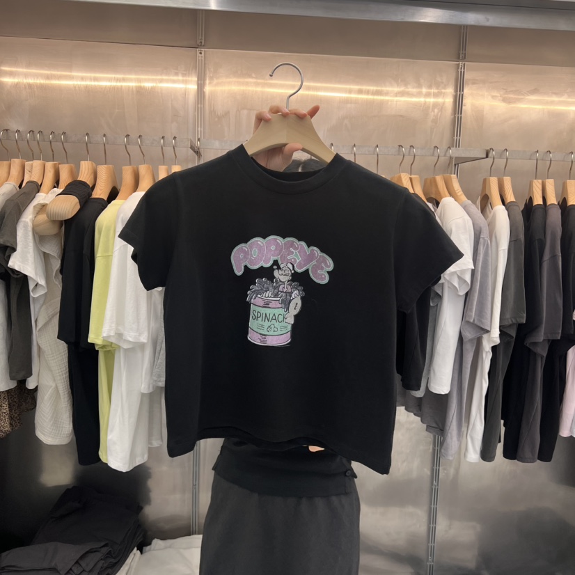 ESSENCE韓國直郵女士新款職業時尚熱賣推薦人氣T恤大力水手ESSENCET恤圖色4