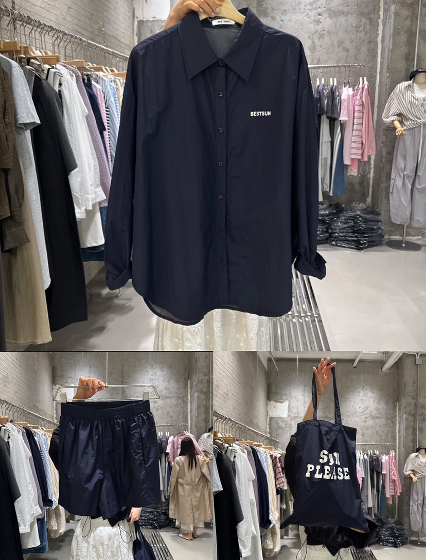 JUNI韓國代購女士新品25春夏推薦時尚人氣職業真品套裝三件套my juni套裝圖色2