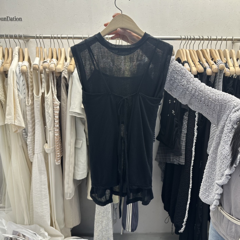 FOUNDATION東大門實拍女士新品真品推薦套裝不含腰帶兩件套FOUNDATION套裝