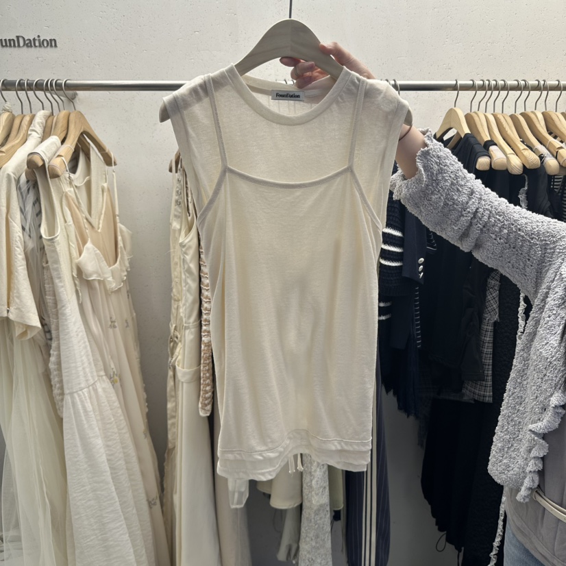 FOUNDATION東大門實拍女士新品真品推薦套裝不含腰帶兩件套FOUNDATION套裝