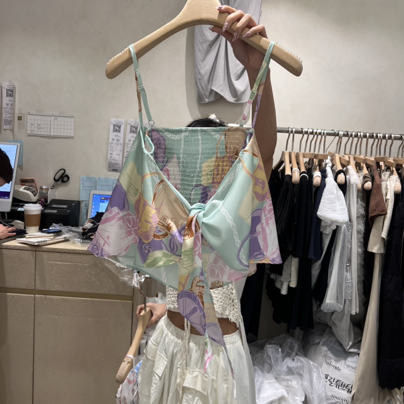 SALONDEMAG韓國代購女士新品時尚休閑真品推薦職業吊帶背心SALONDEMAG吊帶/背心圖色2