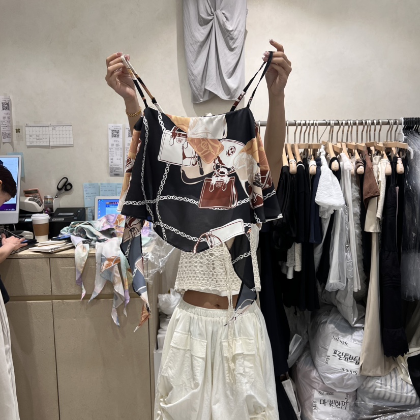 SALONDEMAG韓國代購女士新品時尚休閑真品推薦職業吊帶背心SALONDEMAG吊帶/背心圖色3