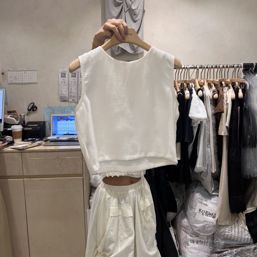 SALONDEMAG東大門代購女士新品休閑熱賣人氣時尚推薦吊帶背心SALONDEMAG吊帶/背心