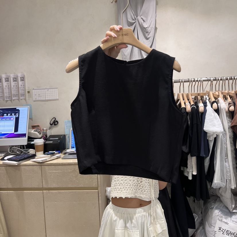 SALONDEMAG東大門代購女士新品休閑熱賣人氣時尚推薦吊帶背心SALONDEMAG吊帶/背心圖色2