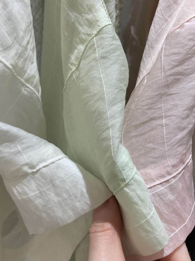 FLEUR-P東大門直郵女士新款真品25春夏職業襯衫蕾絲衫短款FLEUR襯衫/蕾絲衫