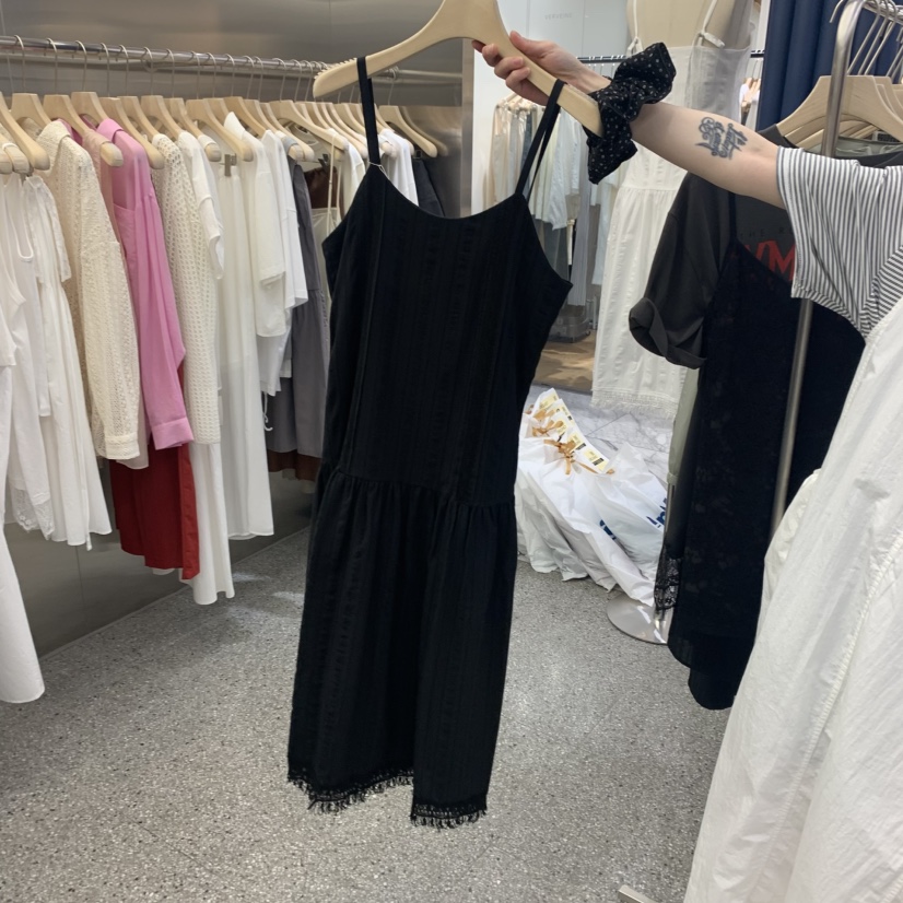 VELVET UNDERGROUND韓國代購女裝新品職業人氣休閑25春夏連衣裙VELVET UNDERGROUND連衣裙圖色2