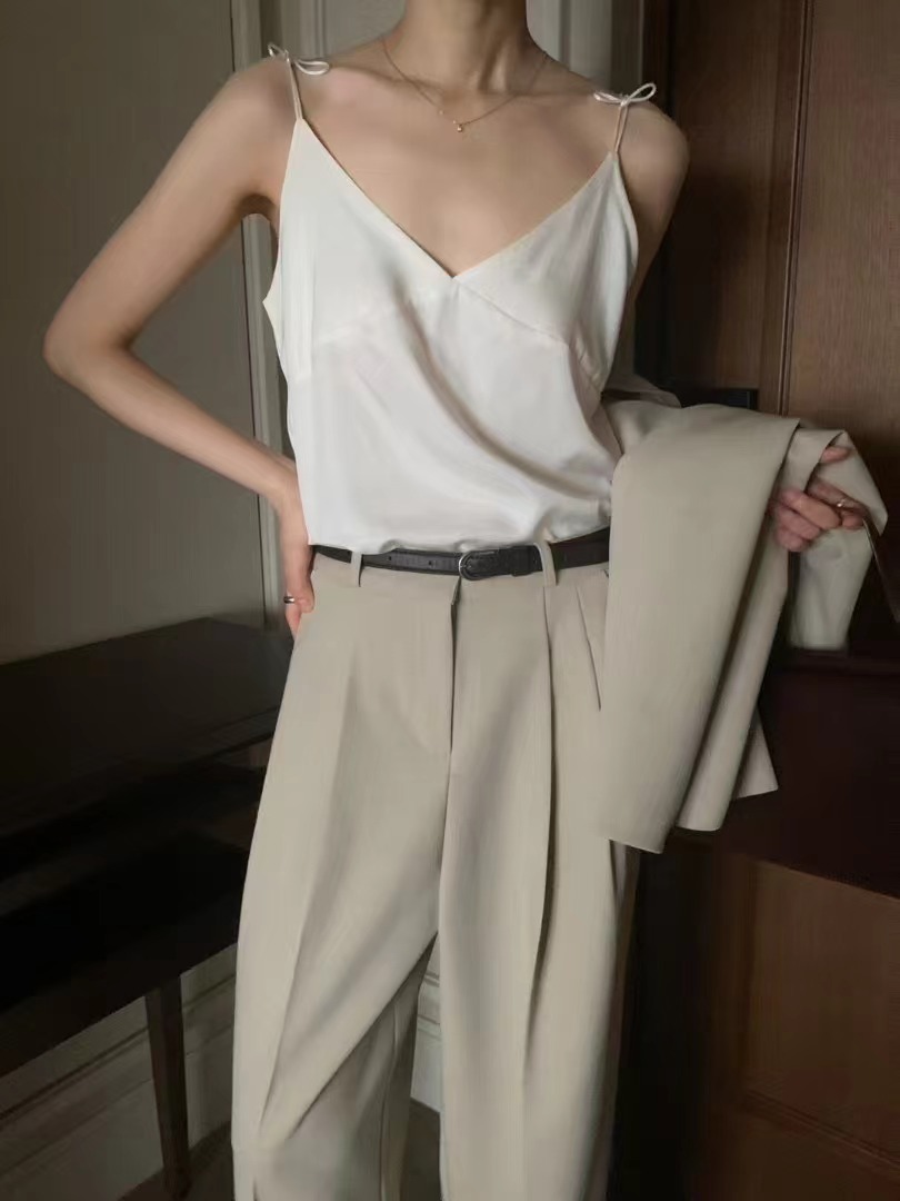 NEED MORE韓國代購女士新品職業推薦25春夏休閑時尚吊帶背心NEED MORE吊帶/背心