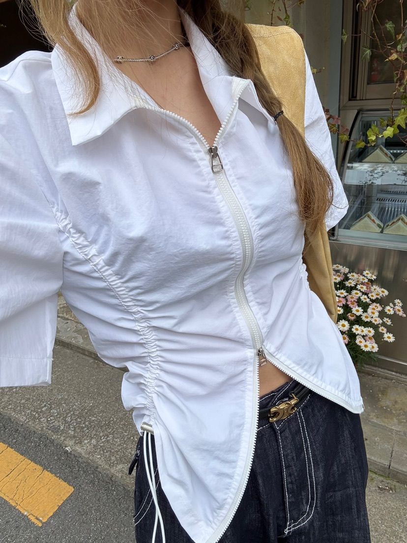 ZEROZERO韓國直郵㊣東大門實拍女裝新款25春夏推薦夾克拉鏈ZEROZERO夾克
