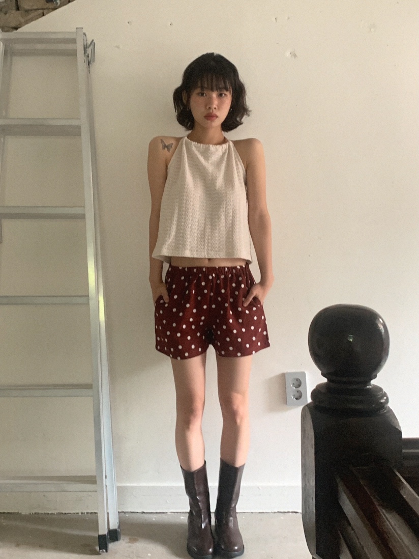 SLAT韓國直郵㊣東大門實拍女裝新品推薦25春夏休閑熱賣短褲SLAT短褲