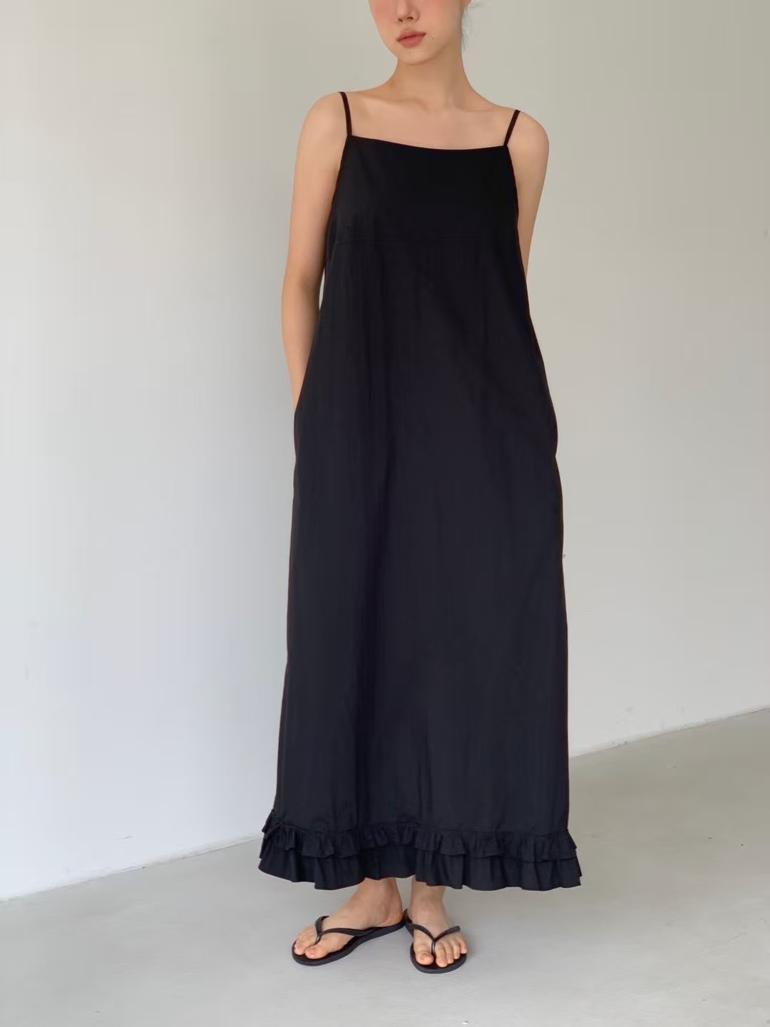 SOIL直郵韓國代購㊣女裝新款推薦25春夏休閑人氣熱賣連衣裙SOIL連衣裙