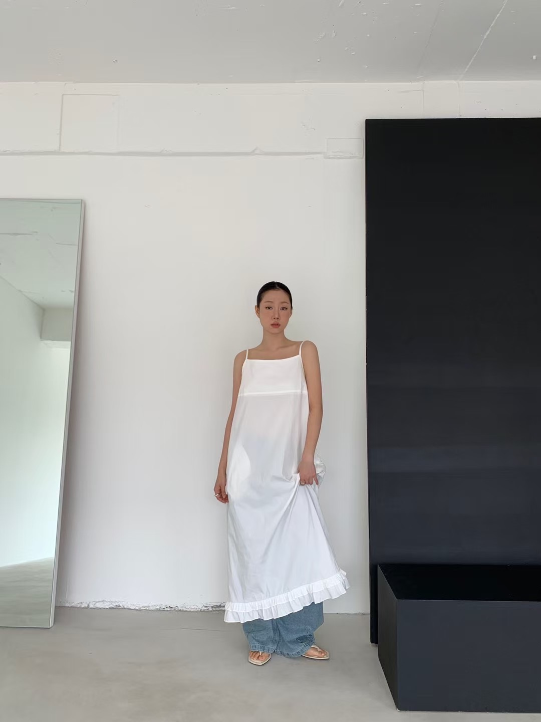 SOIL直郵韓國代購㊣女裝新款推薦25春夏休閑人氣熱賣連衣裙SOIL連衣裙圖色2