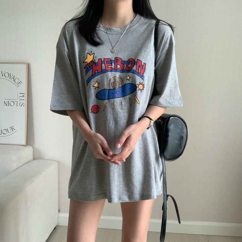 HELLO JINI韓國㊣直郵東大門代購女裝新品25春夏時尚人氣T恤HELLO JINIT恤