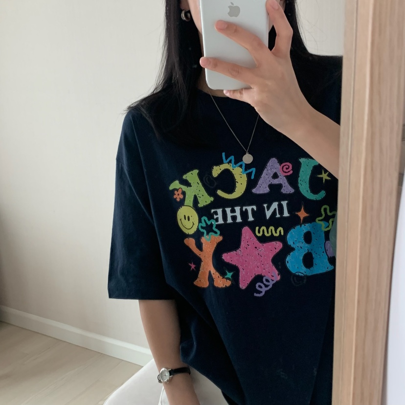 FROMJINI韓國直郵㊣女裝新款25春夏熱賣時尚人氣推薦休閑T恤FROMJINIT恤