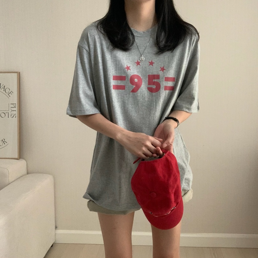 HELLO JINI韓國直郵㊣女裝新品人氣熱賣25春夏休閑時尚T恤HELLO JINIT恤
