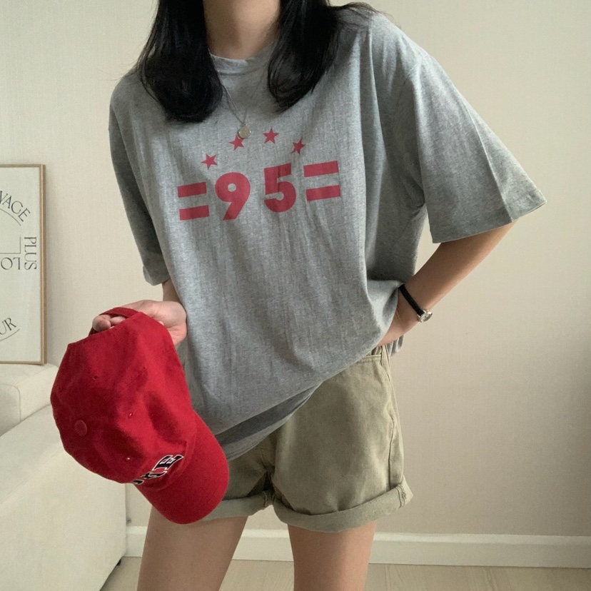 HELLO JINI韓國直郵㊣女裝新品人氣熱賣25春夏休閑時尚T恤HELLO JINIT恤