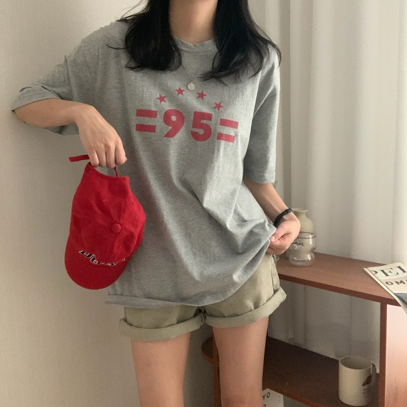 HELLO JINI韓國直郵㊣女裝新品人氣熱賣25春夏休閑時尚T恤HELLO JINIT恤
