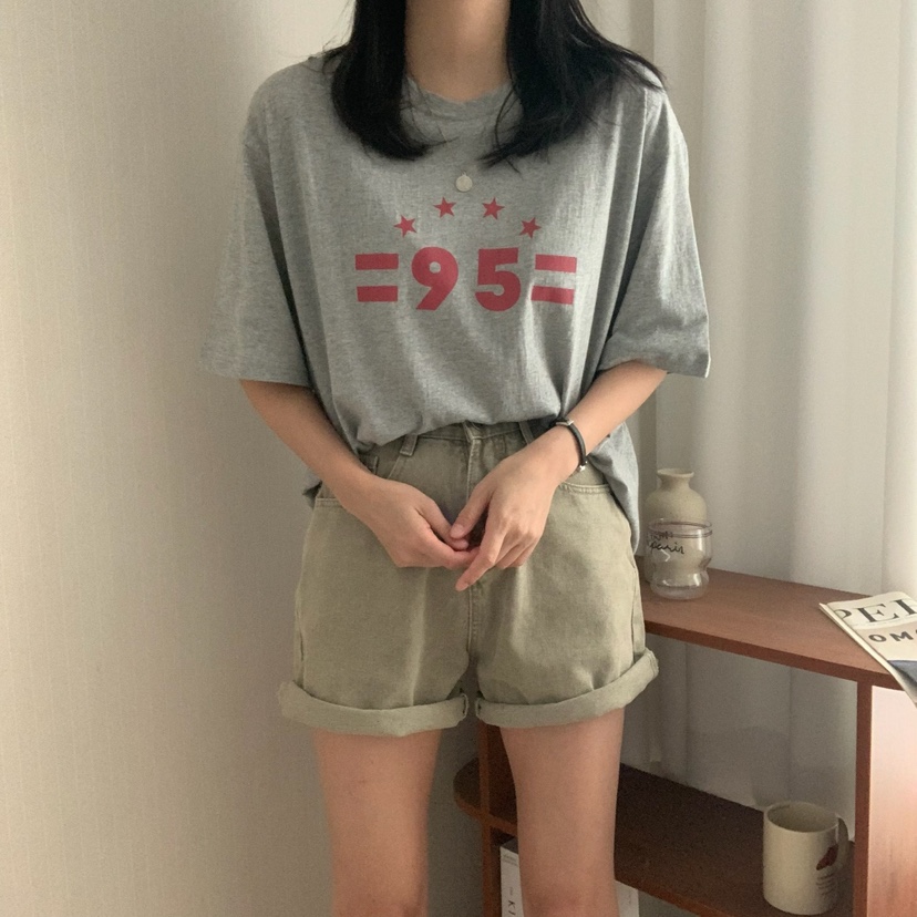 HELLO JINI韓國直郵㊣女裝新品人氣熱賣25春夏休閑時尚T恤HELLO JINIT恤
