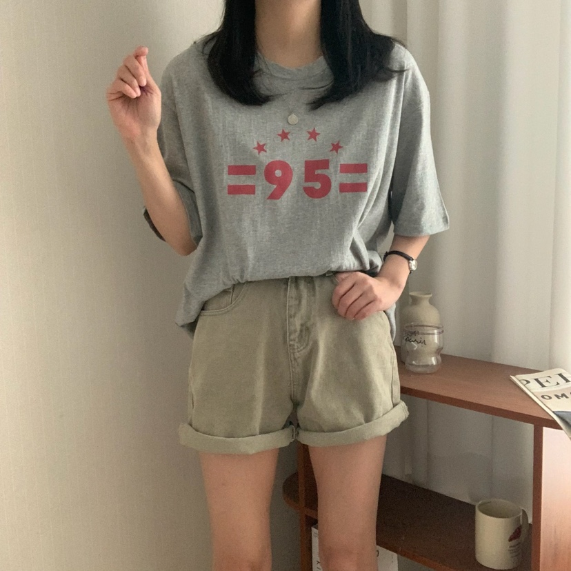 HELLO JINI韓國直郵㊣女裝新品人氣熱賣25春夏休閑時尚T恤HELLO JINIT恤