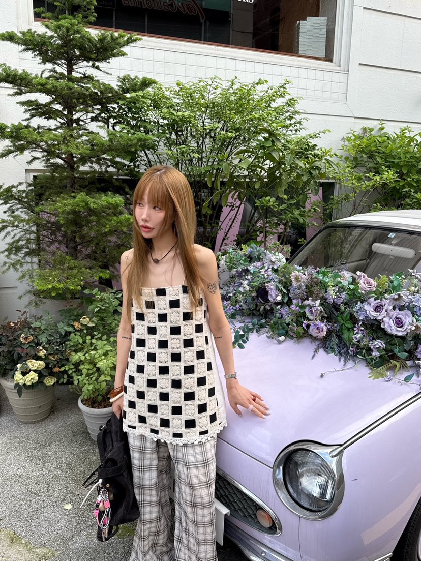 ZEROZERO韓國直郵㊣女裝新款熱賣休閑25春夏連衣裙鉤針編織ZEROZERO連衣裙