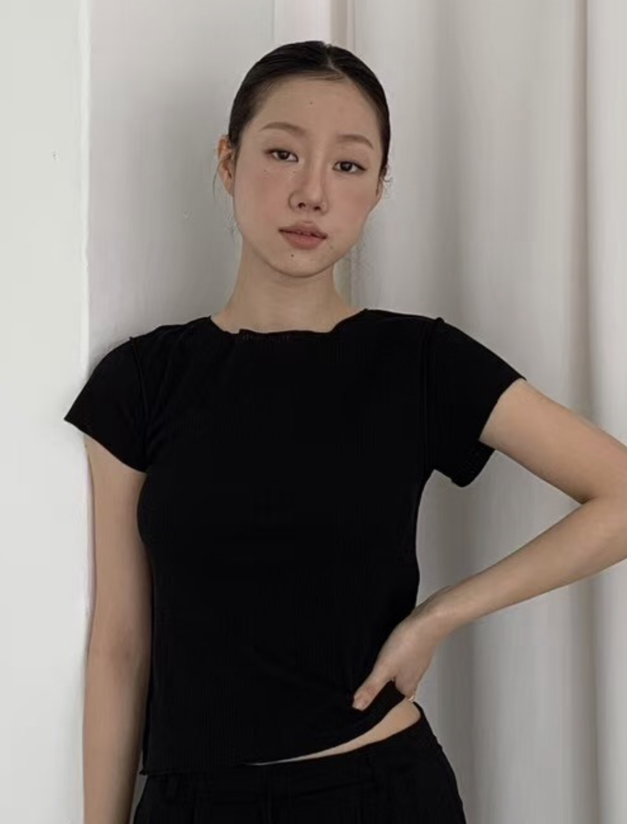 SOIL直郵韓國代購㊣女裝新品熱賣推薦25春夏時尚休閑人氣T恤SOILT恤圖色5