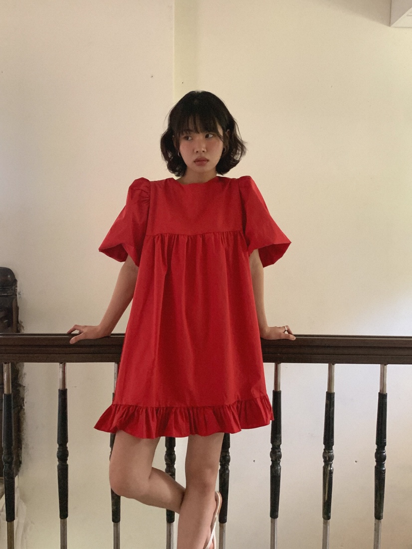 SLAT韓國㊣直郵東大門代購女裝新品熱賣25春夏休閑人氣連衣裙SLAT連衣裙