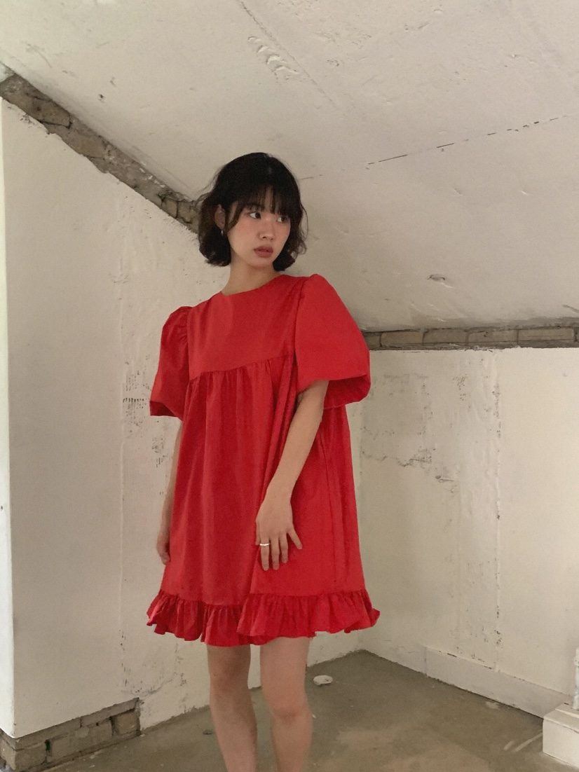 SLAT韓國㊣直郵東大門代購女裝新品熱賣25春夏休閑人氣連衣裙SLAT連衣裙