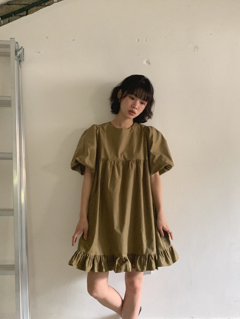 SLAT韓國㊣直郵東大門代購女裝新品熱賣25春夏休閑人氣連衣裙SLAT連衣裙