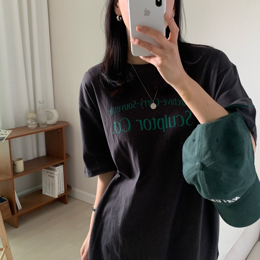 HELLO JINI韓國直郵㊣女裝新品推薦25春夏時尚人氣休閑T恤HELLO JINIT恤