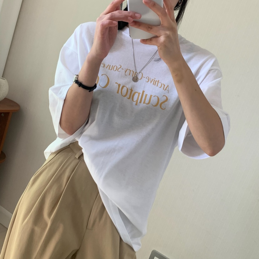 HELLO JINI韓國直郵㊣女裝新品推薦25春夏時尚人氣休閑T恤HELLO JINIT恤