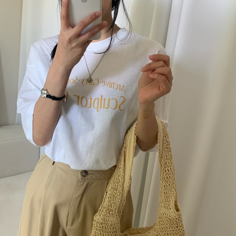 HELLO JINI韓國直郵㊣女裝新品推薦25春夏時尚人氣休閑T恤HELLO JINIT恤